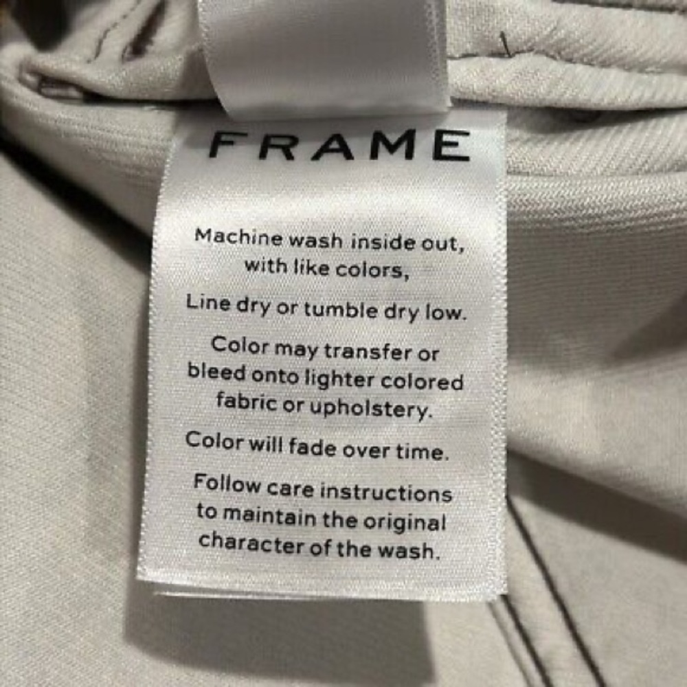 Frame Coated Denim Python Jacket - image 4